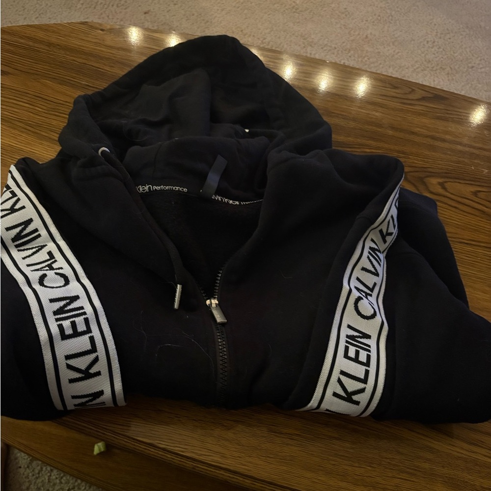 Calvin Klein Black Performance Hoodie